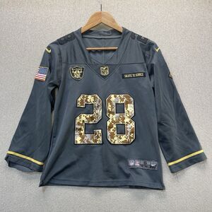 Nike Oakland Raiders Salute To Service Jersey Youth Small NFL Las Vegas #28